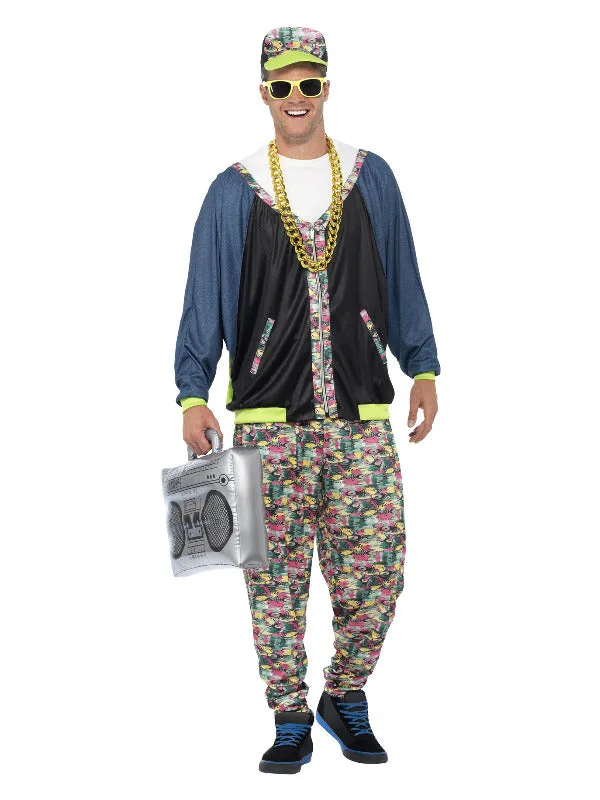 80s Hip Hop Costume, Patterned