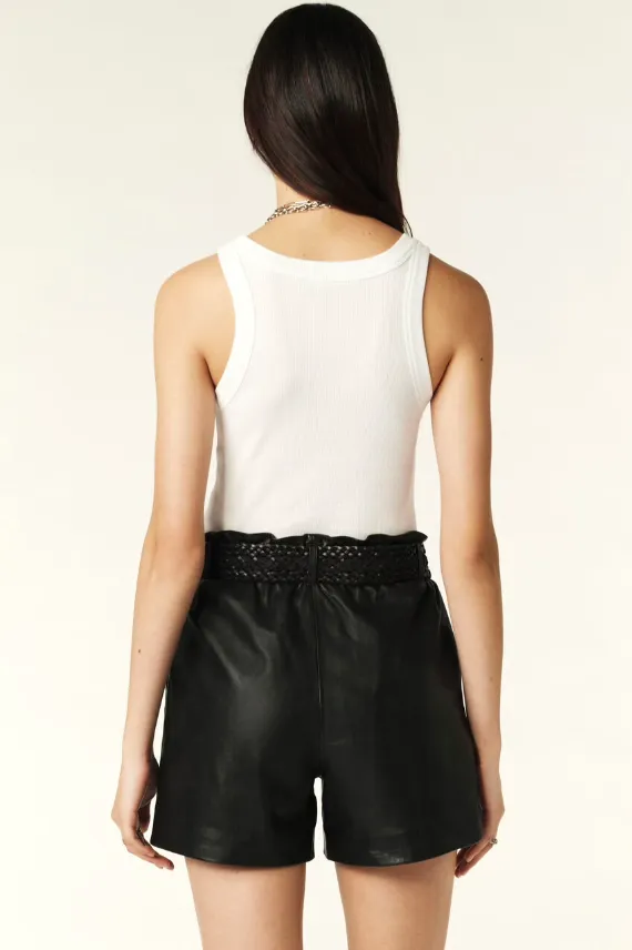 Aglae High-Waisted Shorts