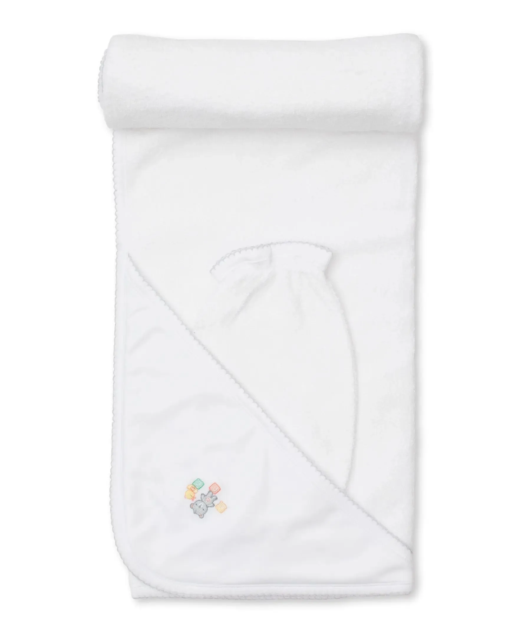 Baby Boys & Girls Hooded Towel with Mitts - Sweet Welcome