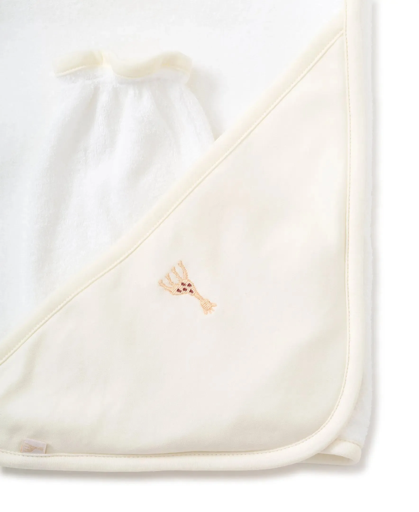 Baby Boys & Girls Towel with Mitts - Sophie La Girafe