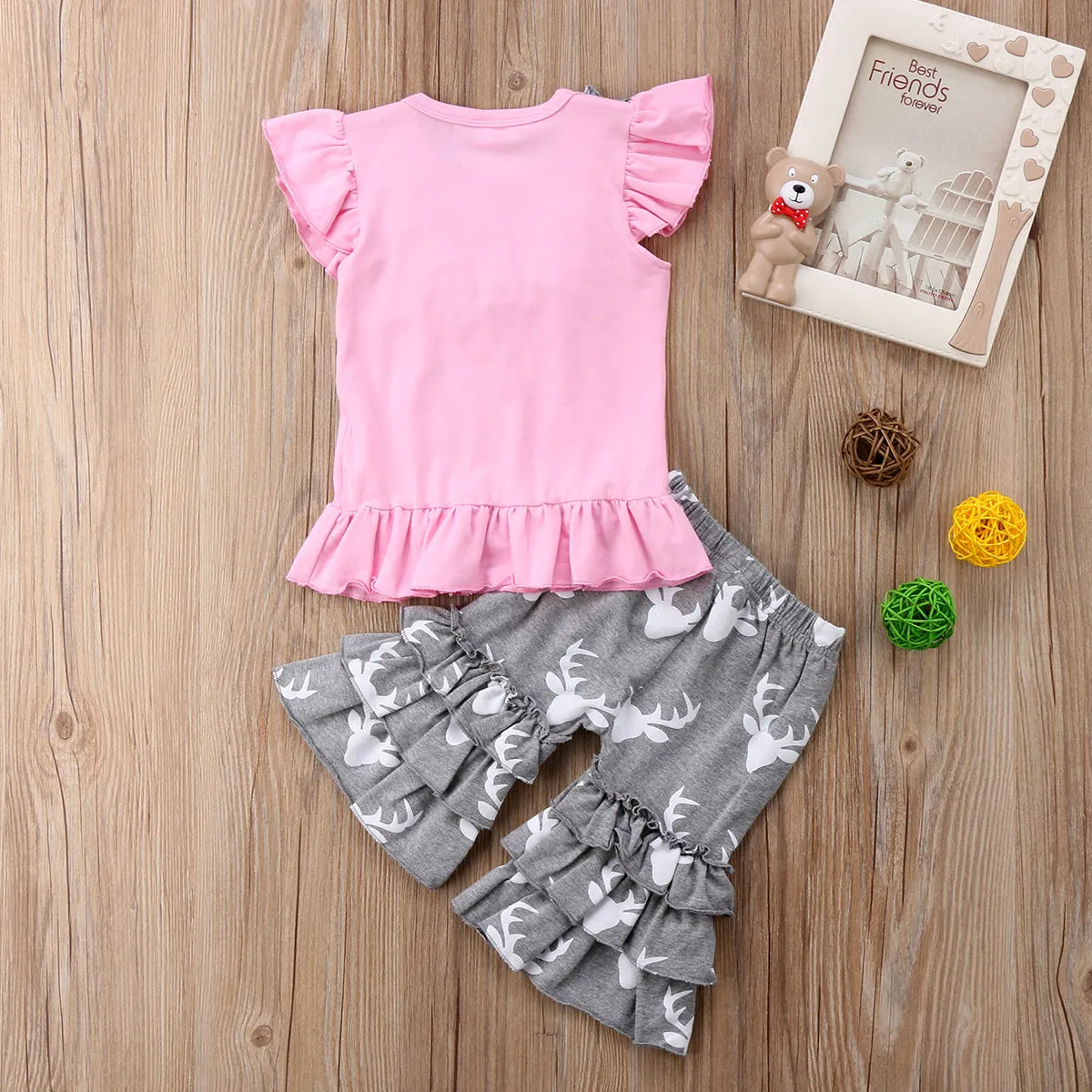 Deer Shorts Set