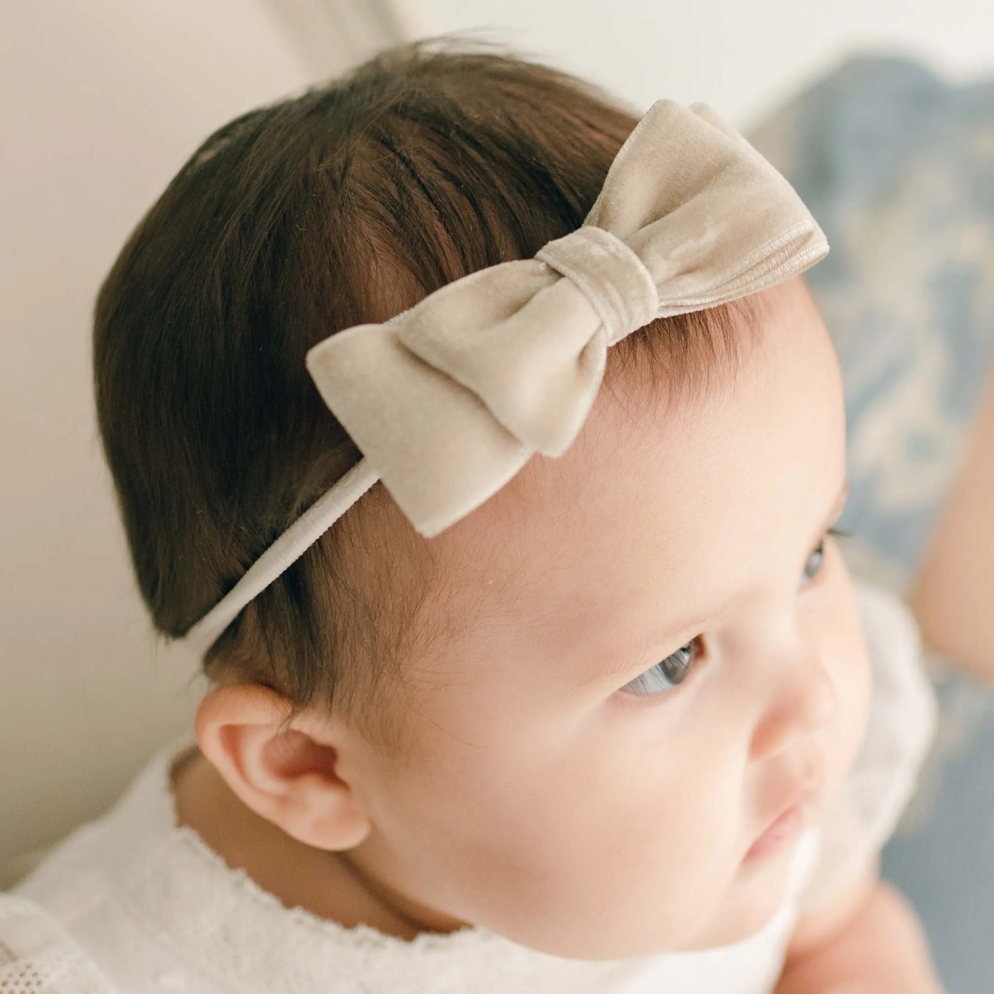 Emily Velvet Bow Headband