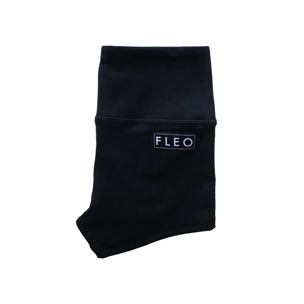 FLEO Black Shorts (High-rise Original)