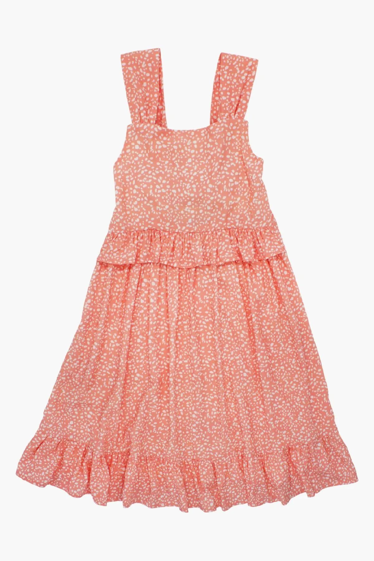 Girls Dress Feather 4 Arrow Sunset Vibes Coral (Size 3 left)