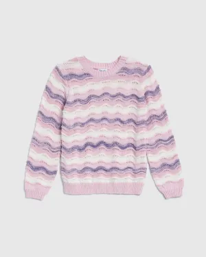 Girls Lace Sweater