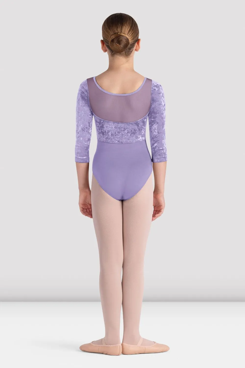 Girls Layla 3/4 Sleeve Leotard