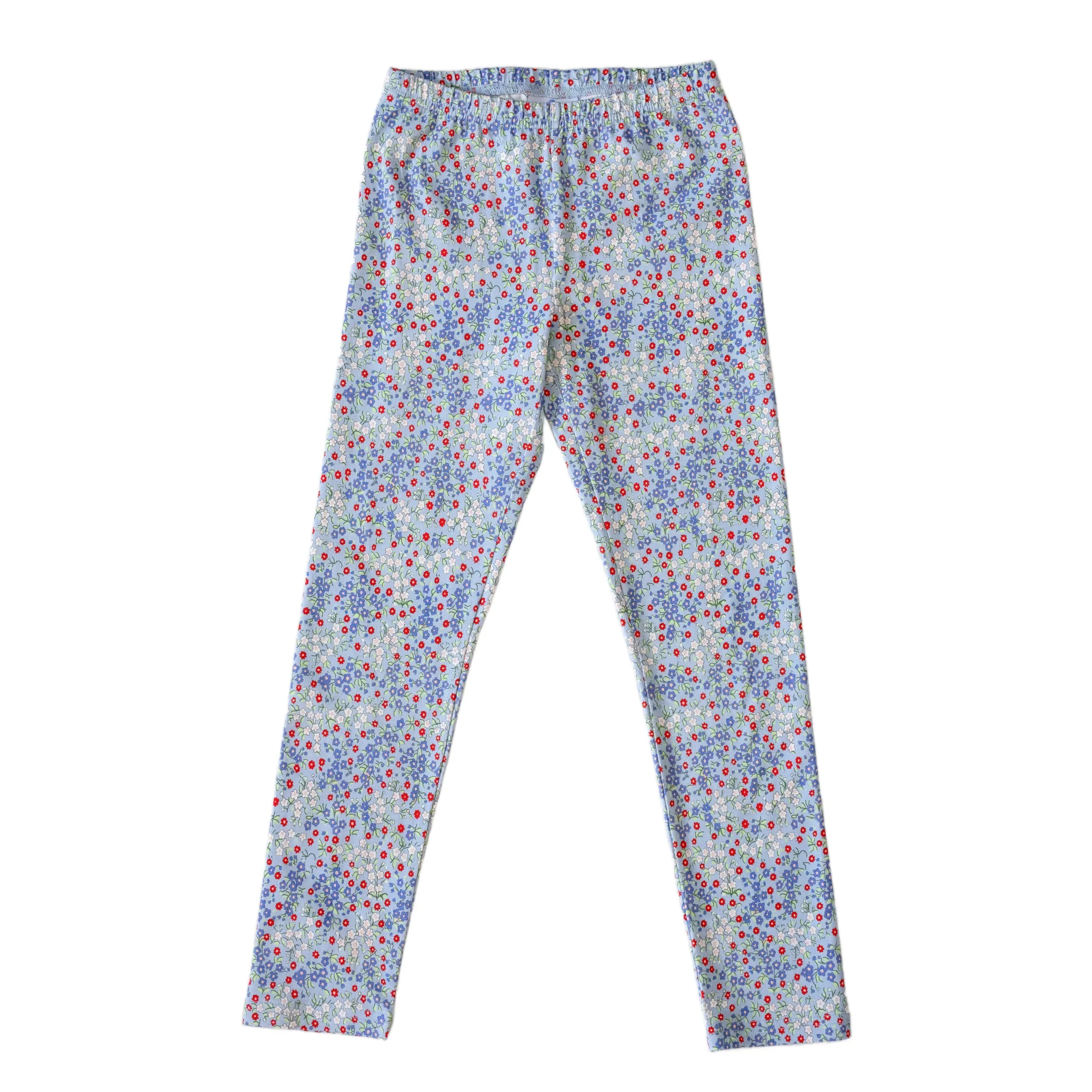 Girls Printed Leggings - Cherry Blossom