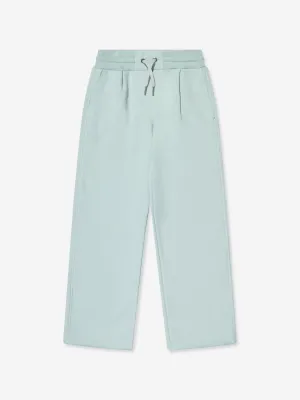 Givenchy Girls Wide Leg Joggers in Blue