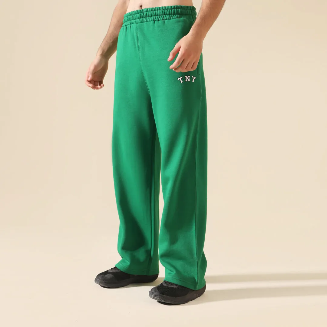 Green Relax Fit Fleece Trouser