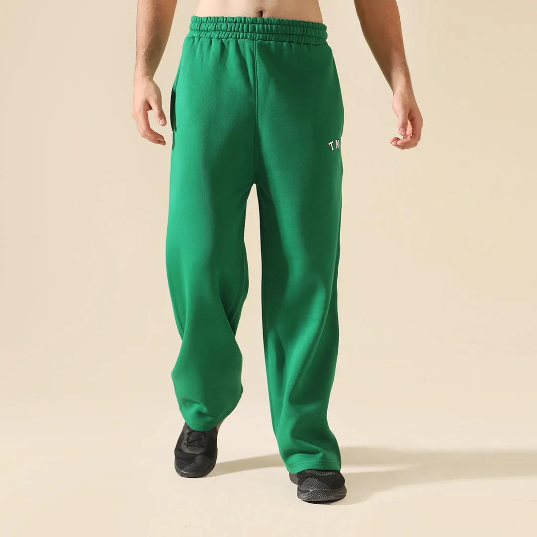 Green Relax Fit Fleece Trouser