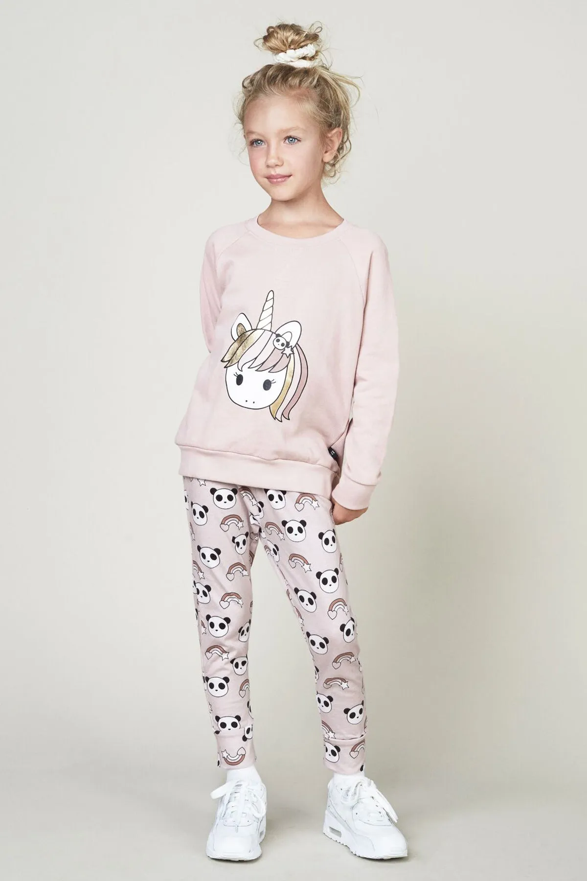 Huxbaby Rainbow Panda Girls Legging