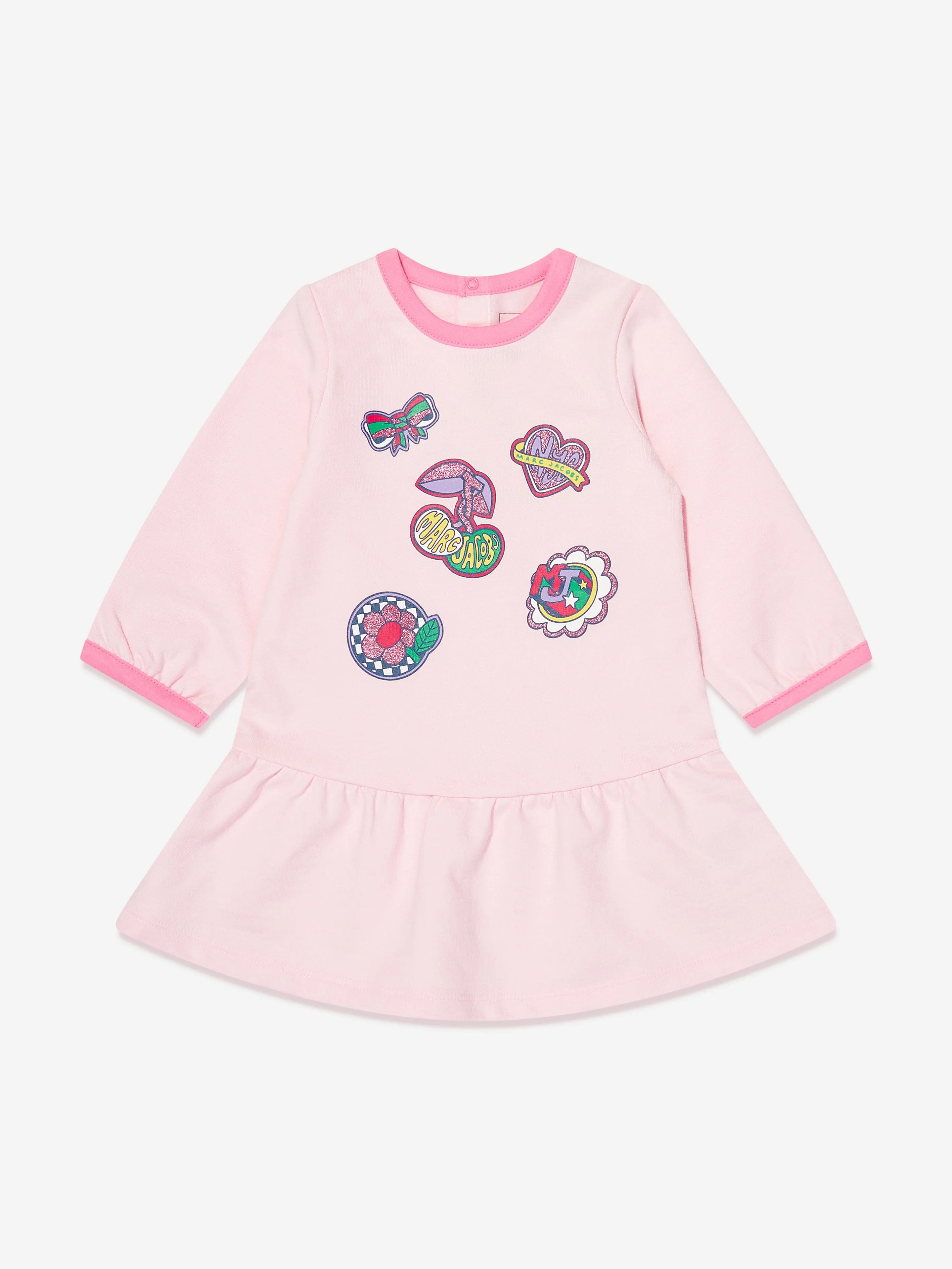 MARC JACOBS Baby Girls Dress And Leggings Set in Pink