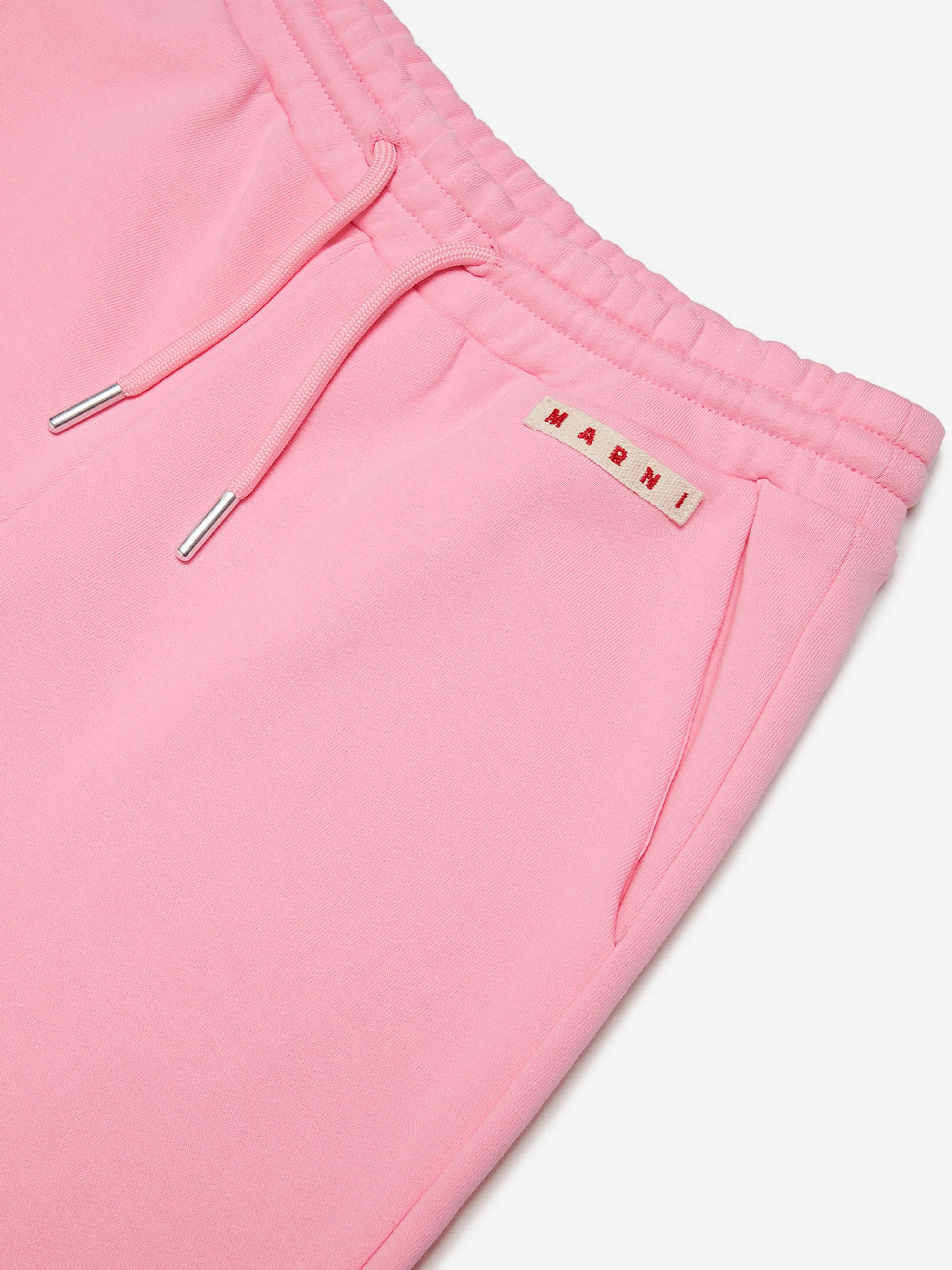 MARNI Girls Wide Leg Trousers in Pink