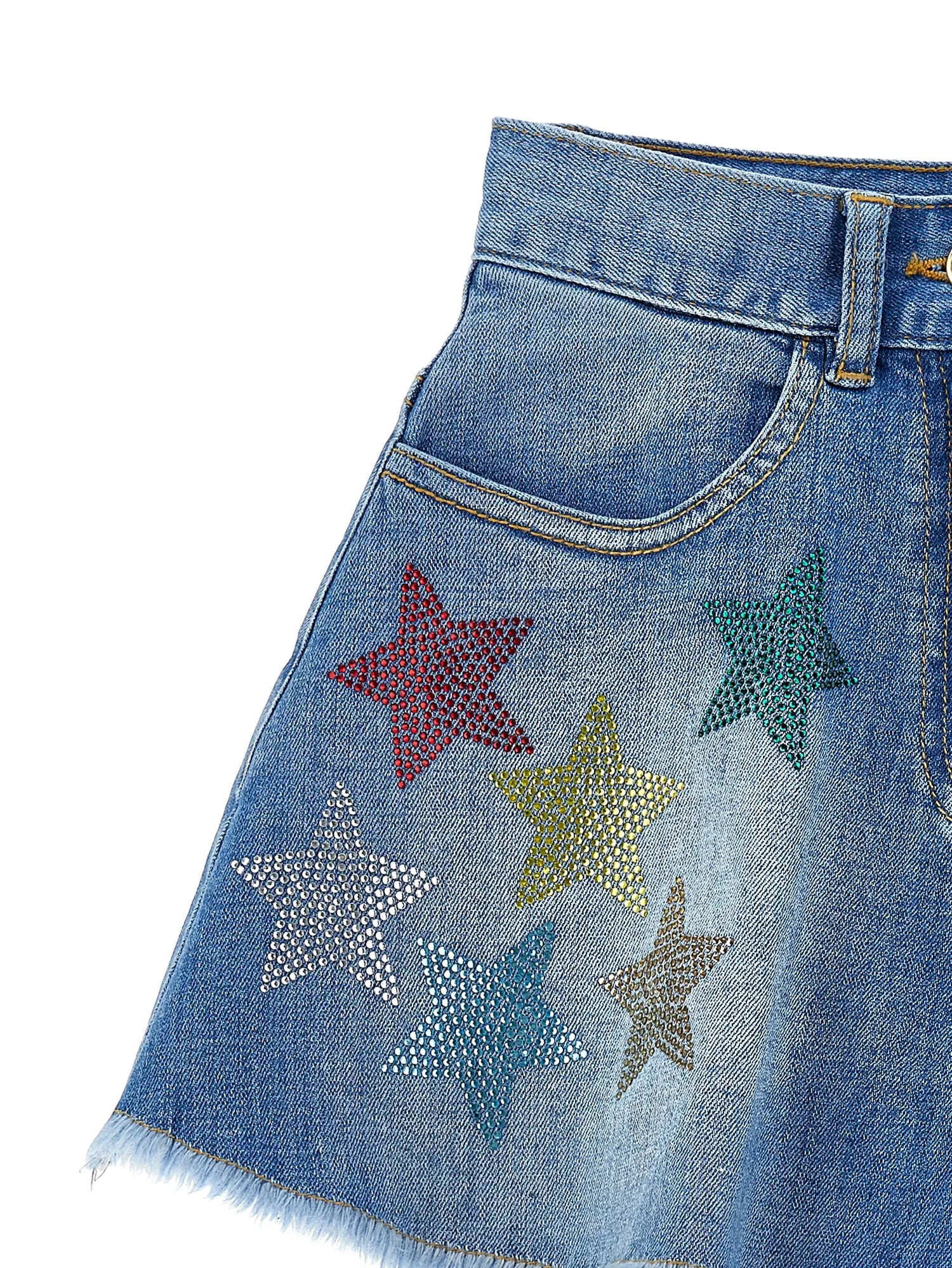 ML Denim Stars Shorts