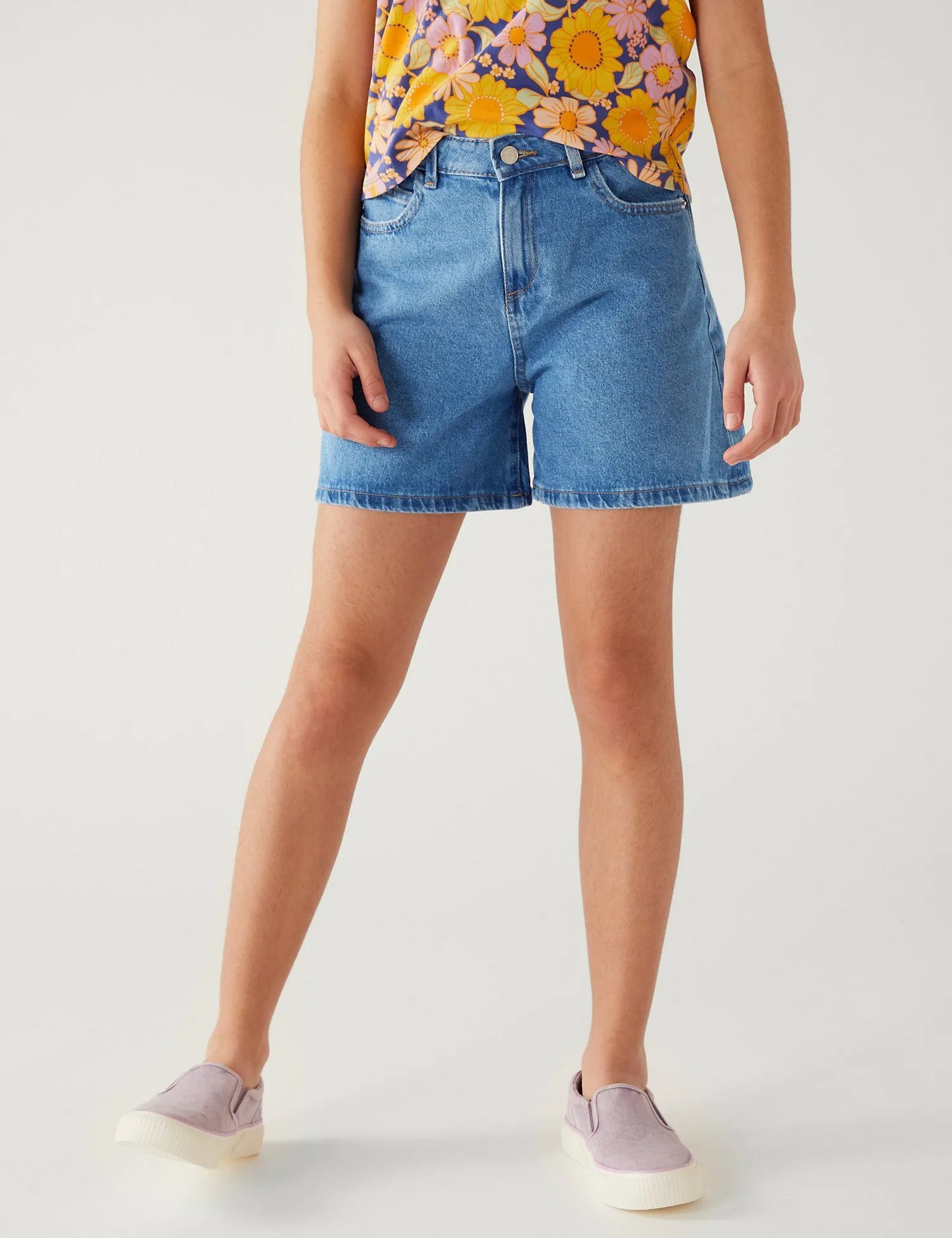 Mom Denim Shorts