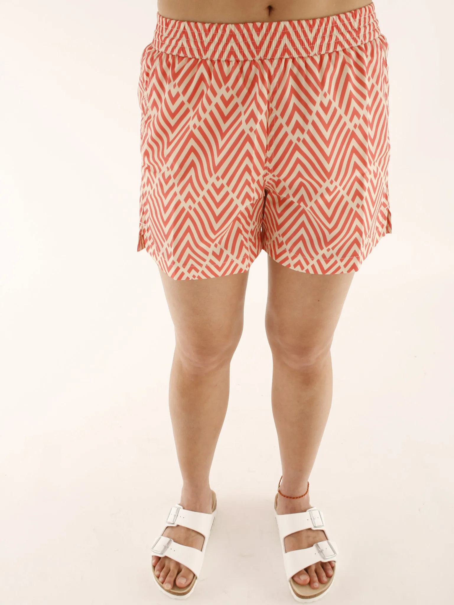 Morais shorts, coral