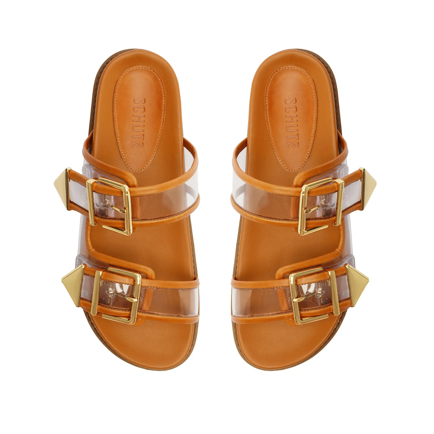 Naomi Sporty Vinyl & Metallic Sandal