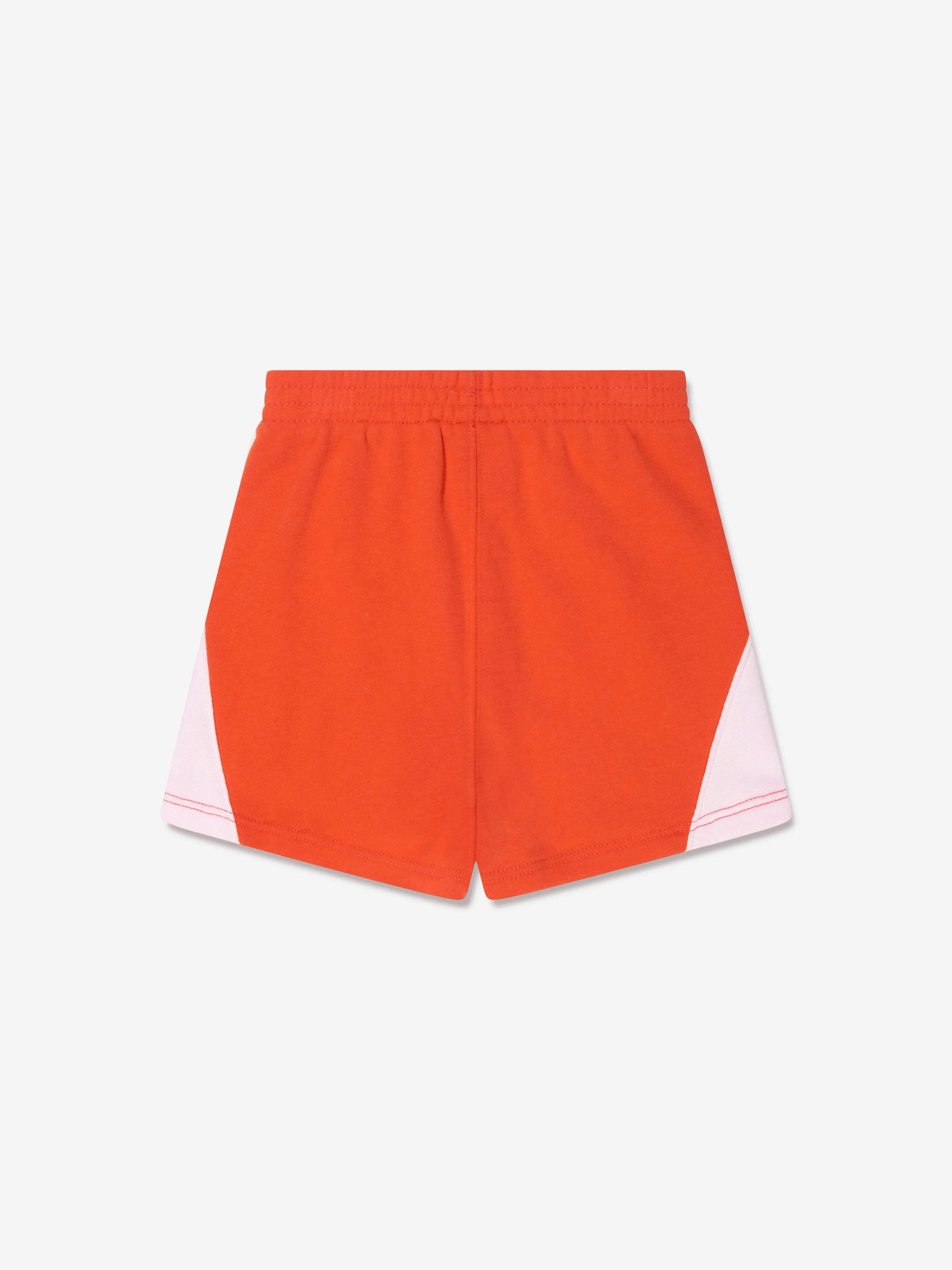 Nike Girls Swoosh Shorts in Red