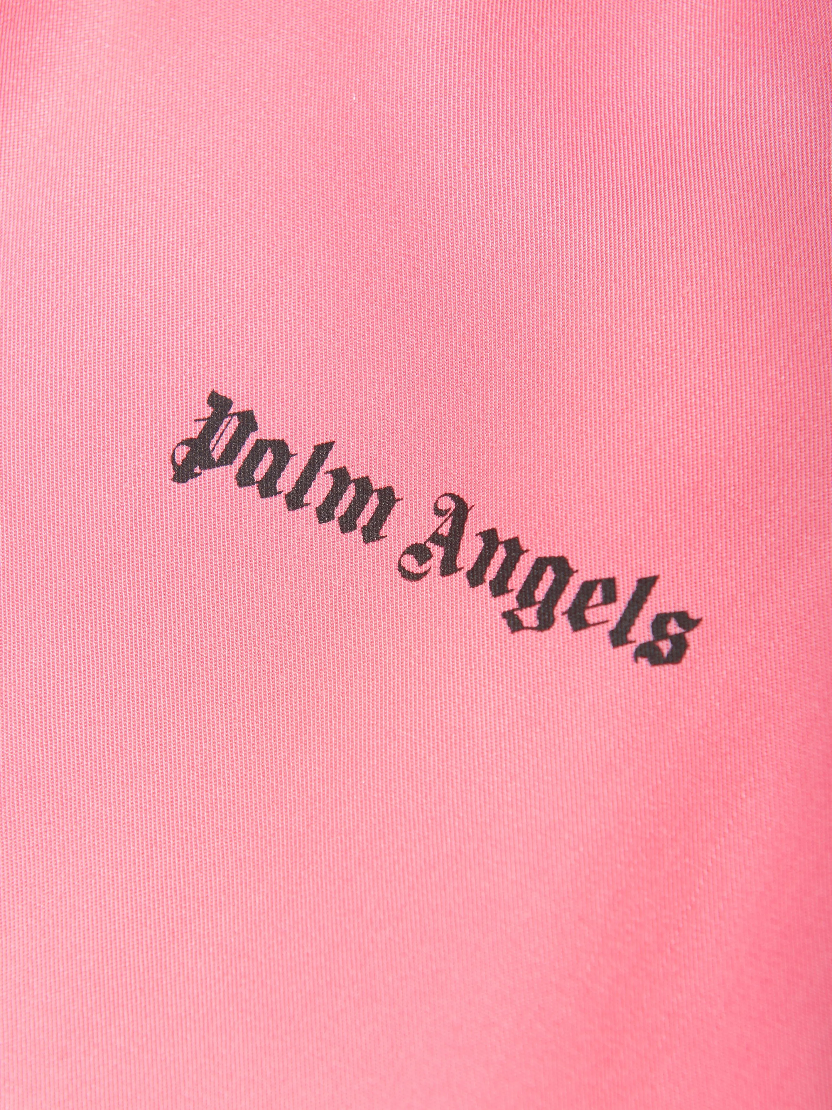 Palm Angels Girls Track Split Pants in Pink