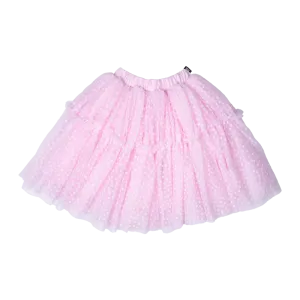 ROCK YOUR BABY PINK POLKA DOT TULLE SKIRT