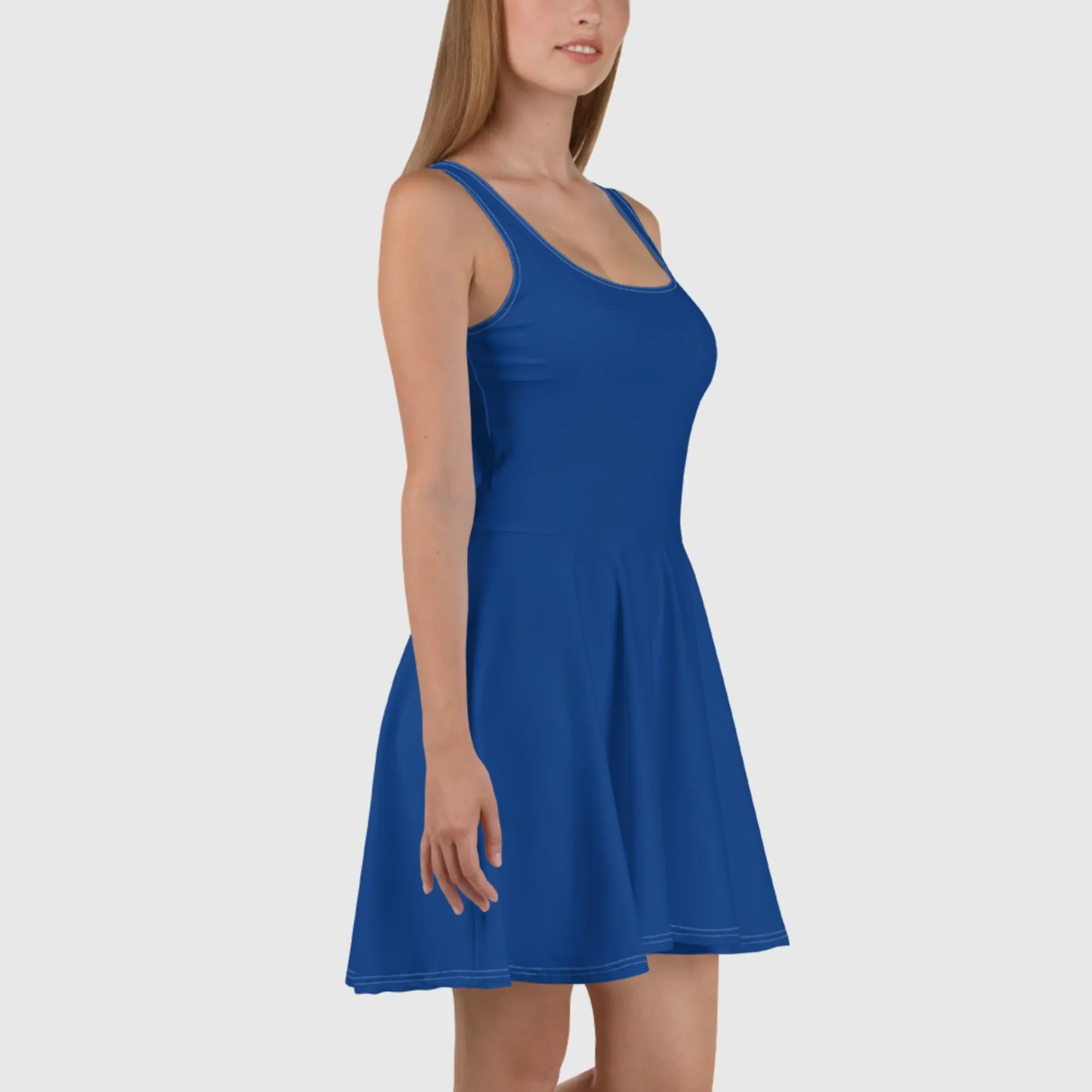 Skater Dress - Dark Blue