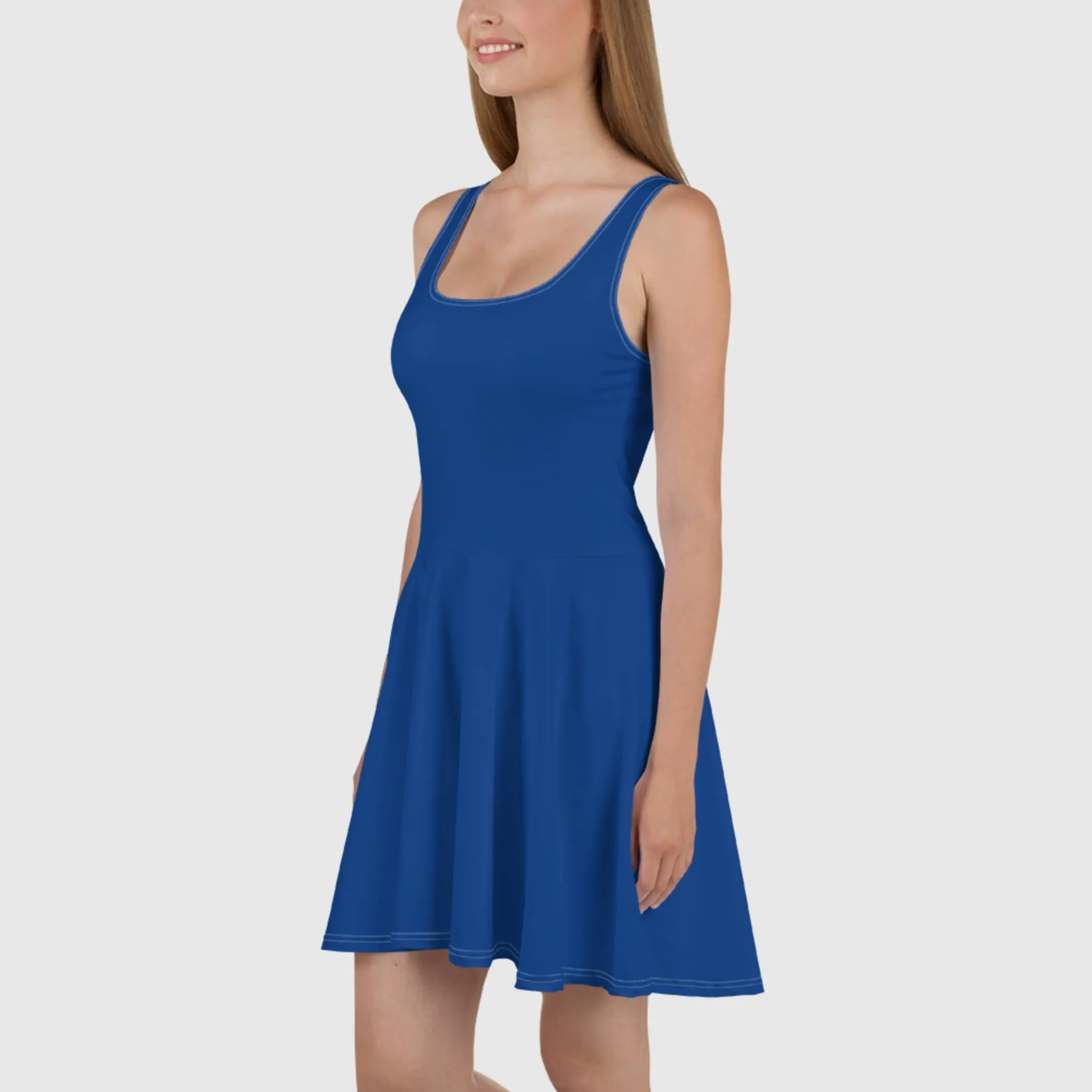 Skater Dress - Dark Blue