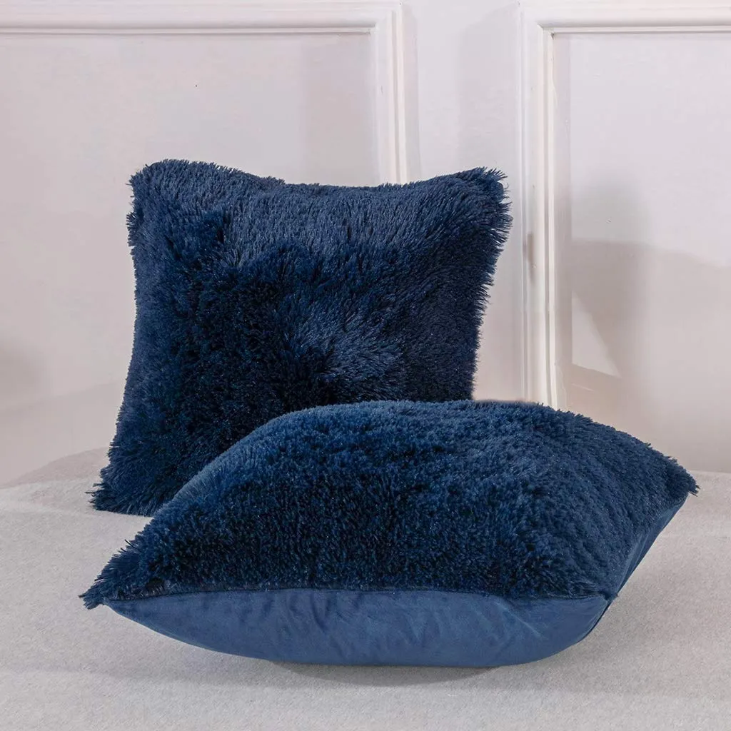 Softy Blue Pillows