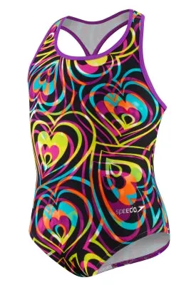 SPEEDO Girls Summer Love Keyhole (4-6X)