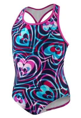 SPEEDO Girls Summer Love Keyhole (4-6X)