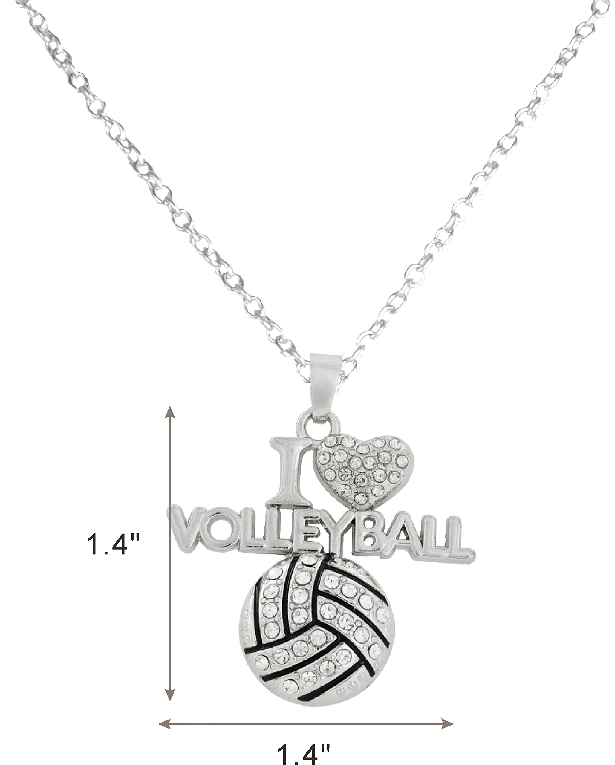 Volleyball Girl Gifts Set, Volleyball Girl Necklace, Volleyball Girl Bracelet, Volleyball