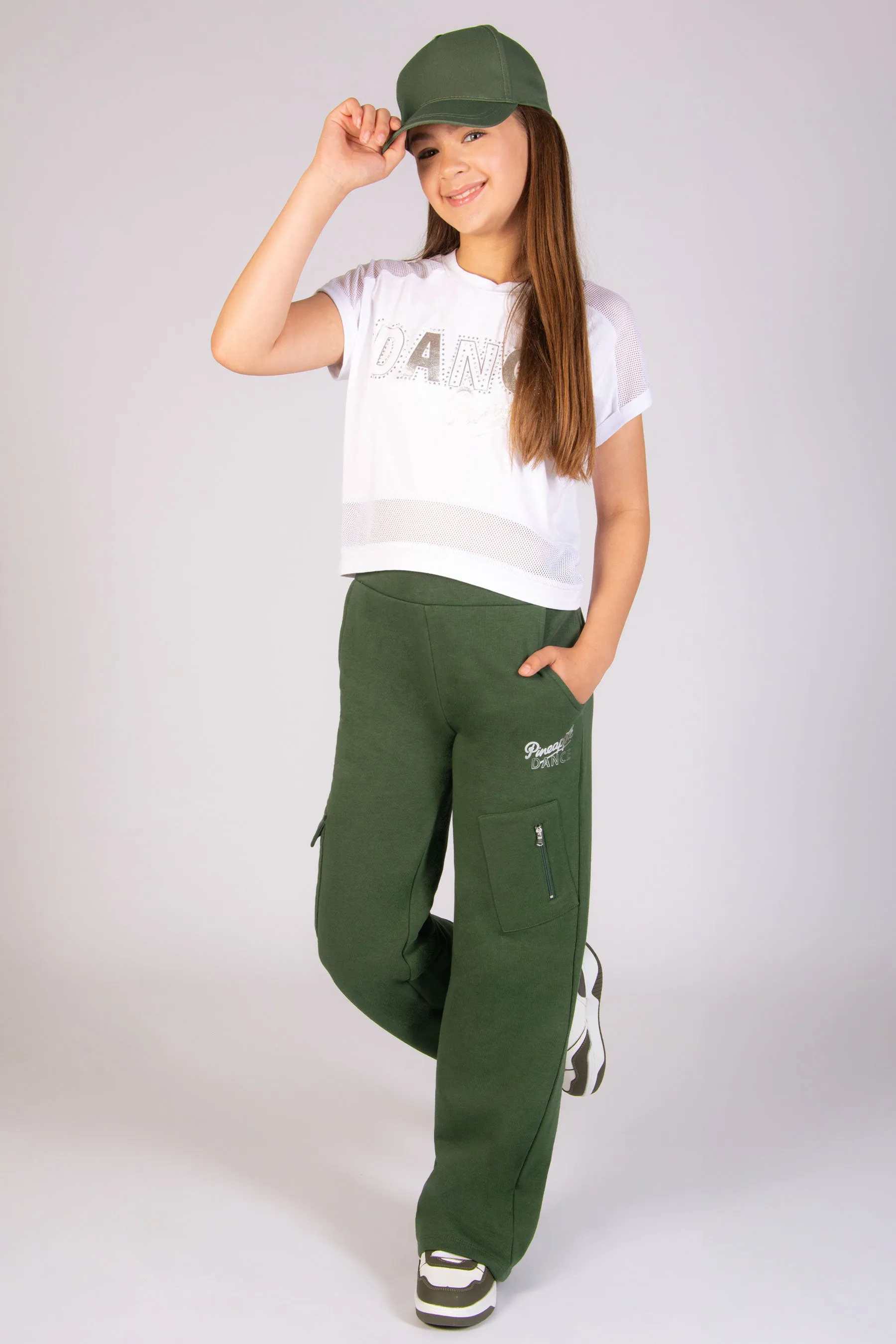 Wide Leg Cargo Joggers